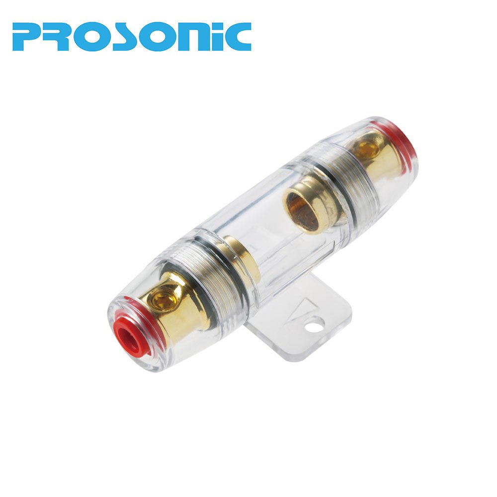 Car Audio Amplifier AGU Fuse Holder Fuse Components Audio Stereo Amplifier Plastic Case 4GA 8GA 10GA Car AGU Fuse Holder