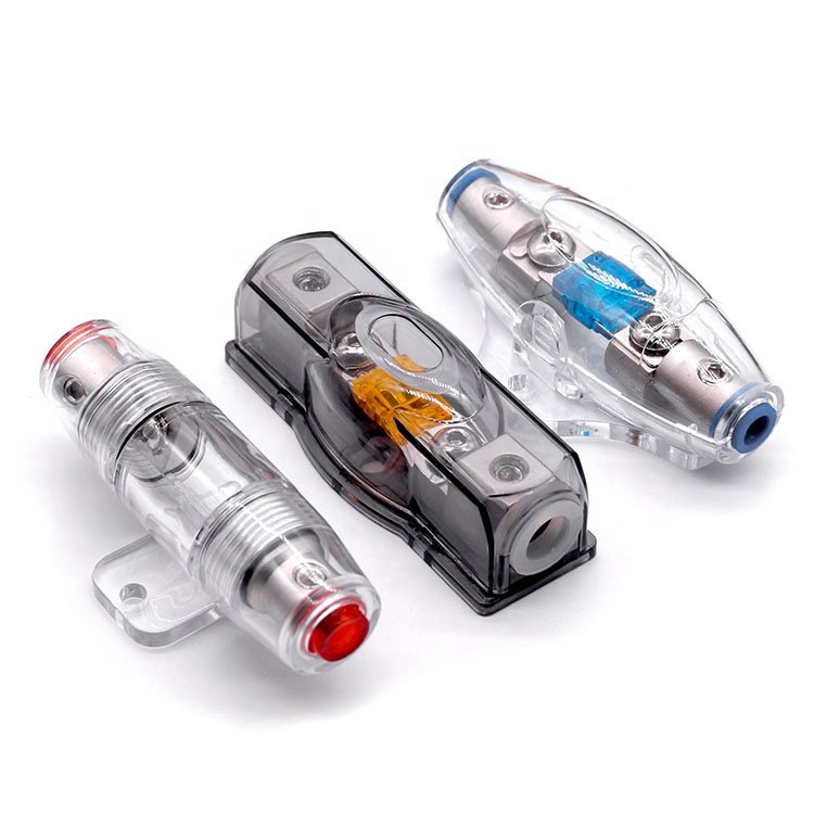 Fuse components Waterproof Distribution Block 4GA 8GA 4 6 8 Gauge Automotive car auto 10x38mm AGU fuse holder