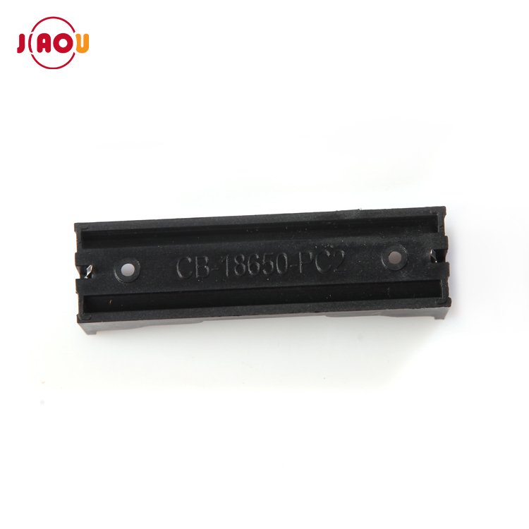 JIAOU 3.7V Lithium 18650 Battery Holder case with Pins 1 Cell Battery Box