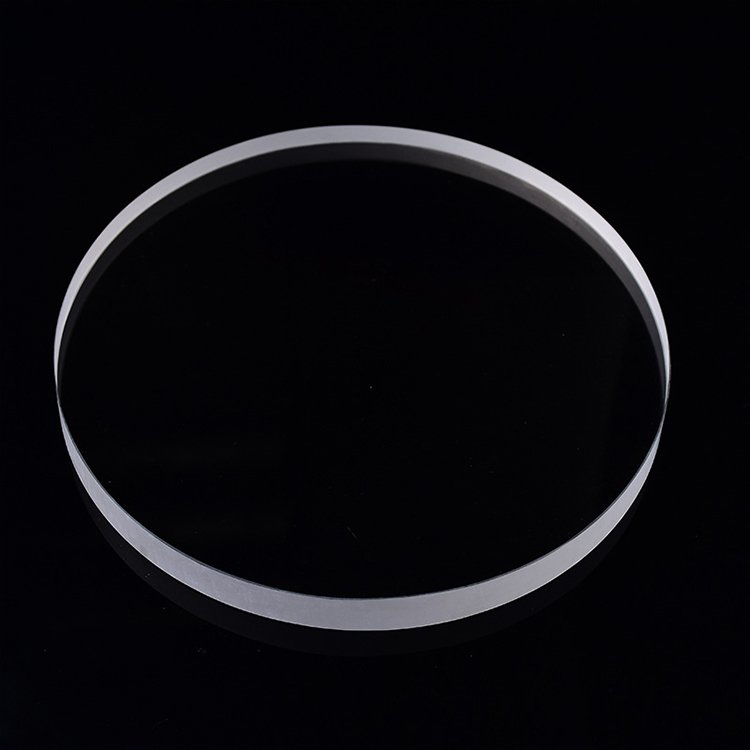High Temperature Pressure Round Fused Quartz Boiler Sight Glass