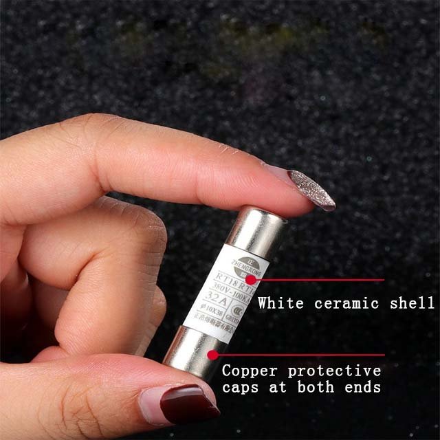 Factory direct sales R015 R016 17 fuse RO15 cylindrical fuse melt core RT18 63A 32A