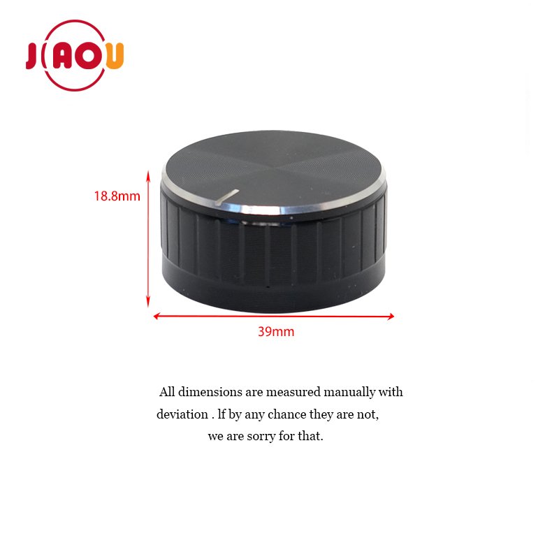 JIAOU YUEQING aluminum potentiometer knob 40*17
