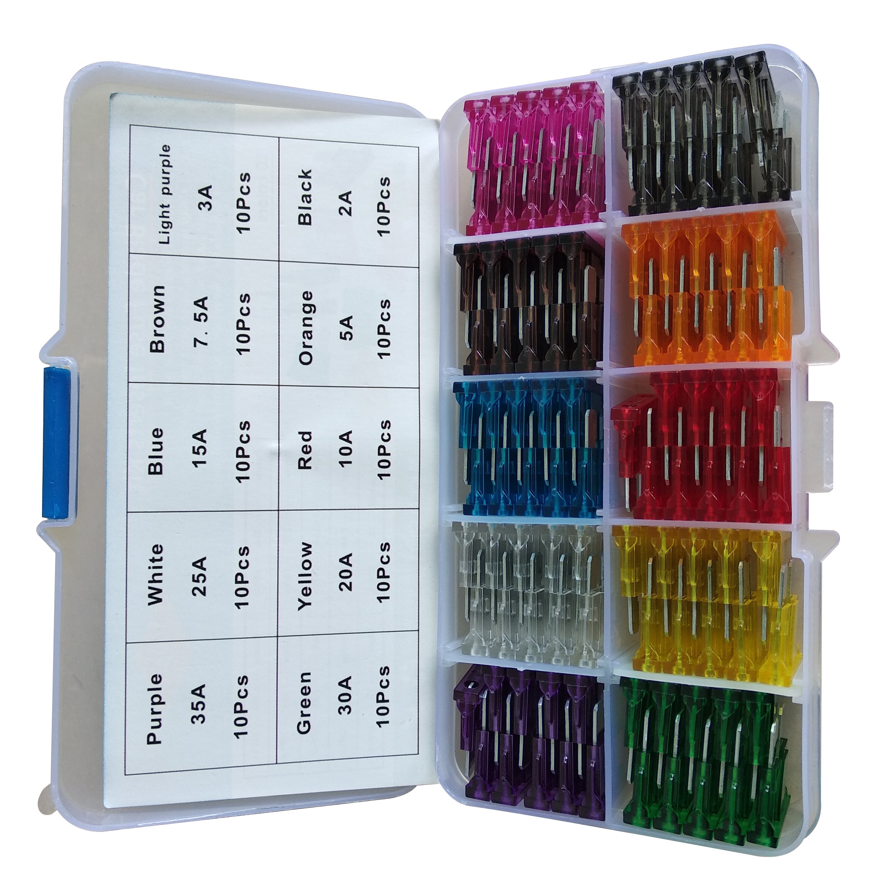 Box Packing Blade Car Auto Mini Fuse Automotive Fuses Car Boat Truck SUV Automotive Replacement Fuses