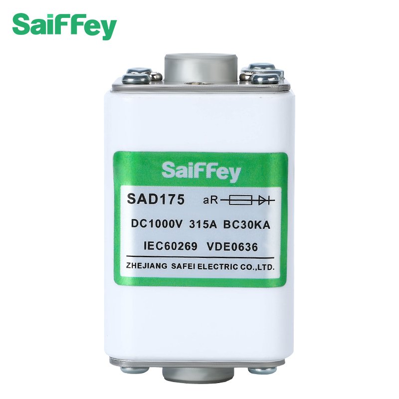 Saiffey SAD175 aR 1000V 315A Fast Square Auto Fuse DC Large Current Electric Car Ceramic Fuse