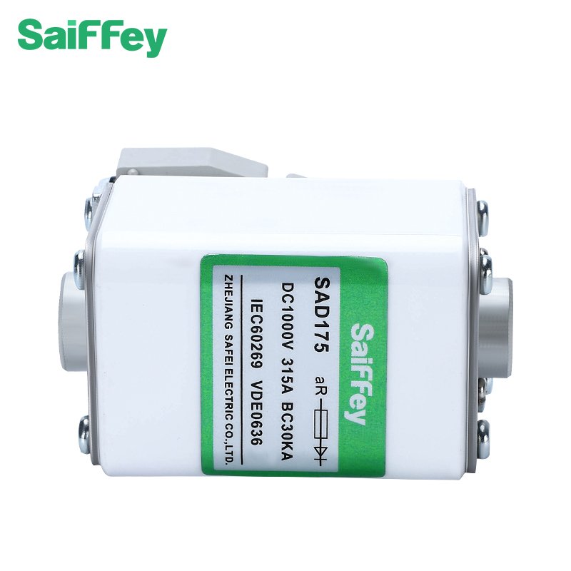 Saiffey SAD175 aR 1000V 315A Fast Square Auto Fuse DC Large Current Electric Car Ceramic Fuse