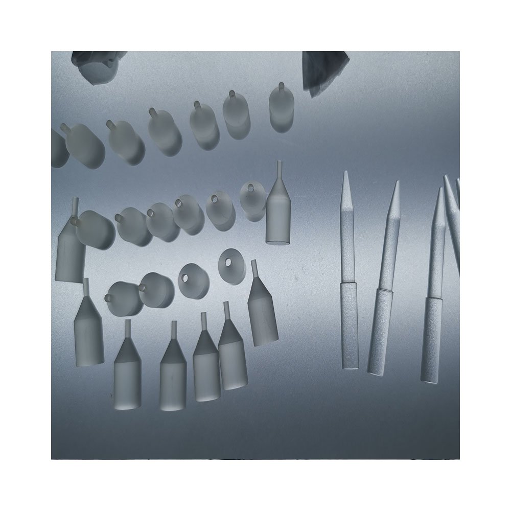 For Quartz glass processing Customized all size Quartz fiber end caps