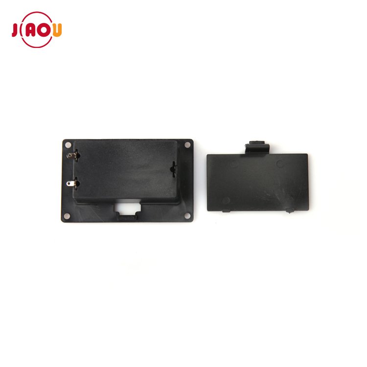 JIAOU 3V 2xAa Size Battery Holder Panel Mounted With Cover