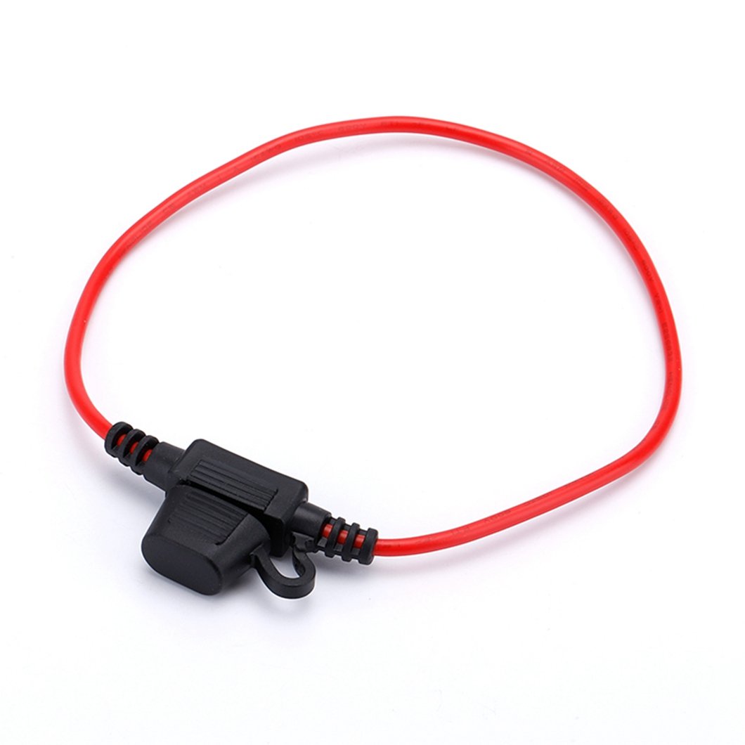 Automotive 12 AWG Inline Fuse Holder ATC/ATO Standard Car Fuse Components Marine Replacement Fuses