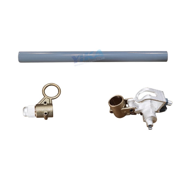 YIKA IEC Fuse cutout Components 11KV 15KV 24KV 33KV Composite & Ceramic Dropout Fuse Assembly Drop Out Fuse Cutout Components