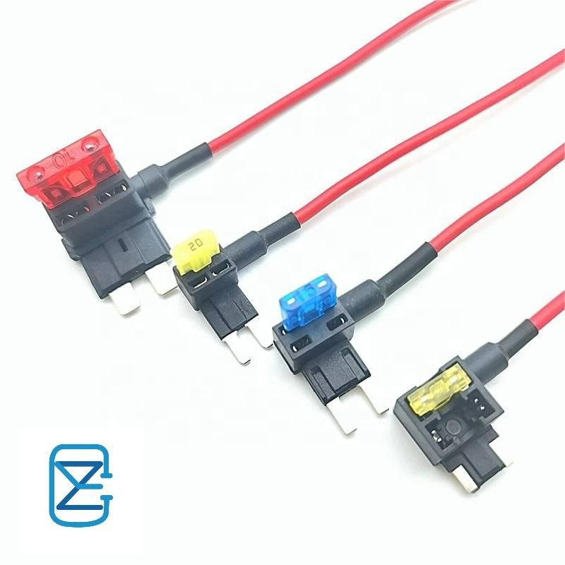 High Quality 1015 16AWG 170MM ADD A CIRCUIT BLADE STYLE MICRO 2 FUSETAP FUSE TAP+10A Fuse