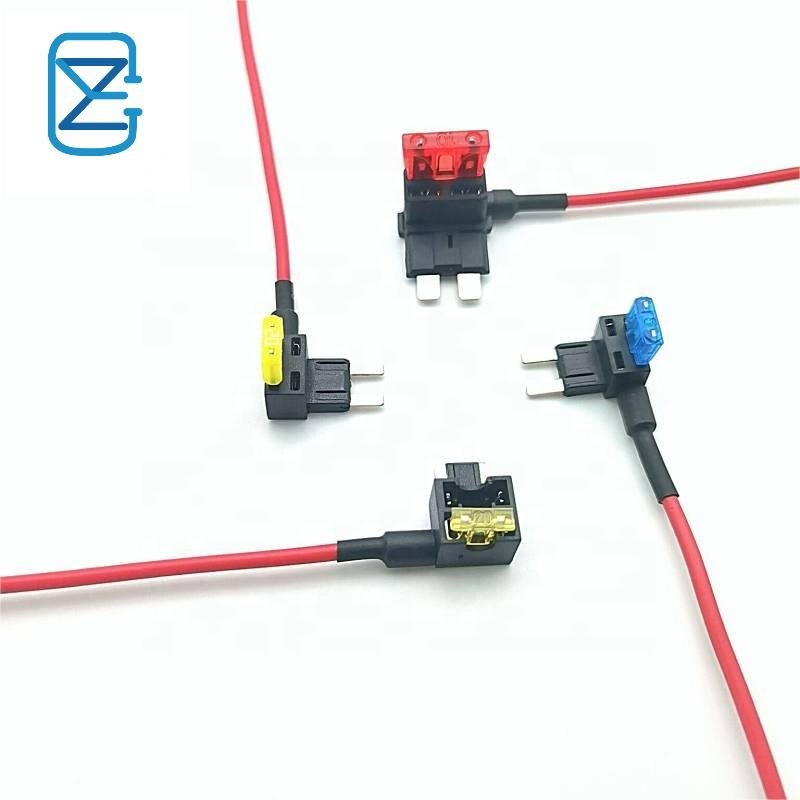 High Quality 1015 16AWG 170MM ADD A CIRCUIT BLADE STYLE MICRO 2 FUSETAP FUSE TAP+10A Fuse