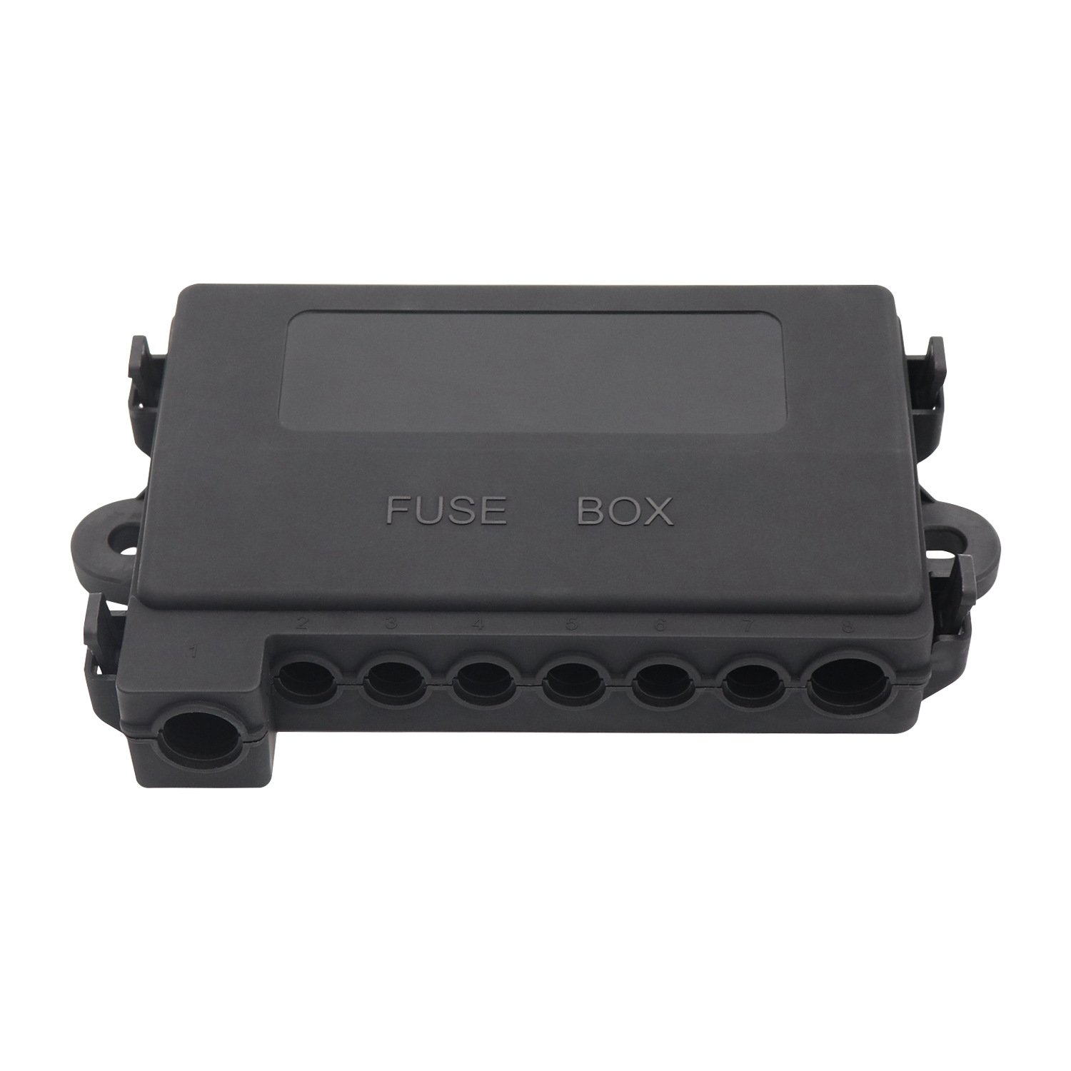 7 Way Box Power Distribution Fuse Block Box Holder 7PCS MIDI Fuse +1PCS MEGA Fuse For VR Car Boat Accessory