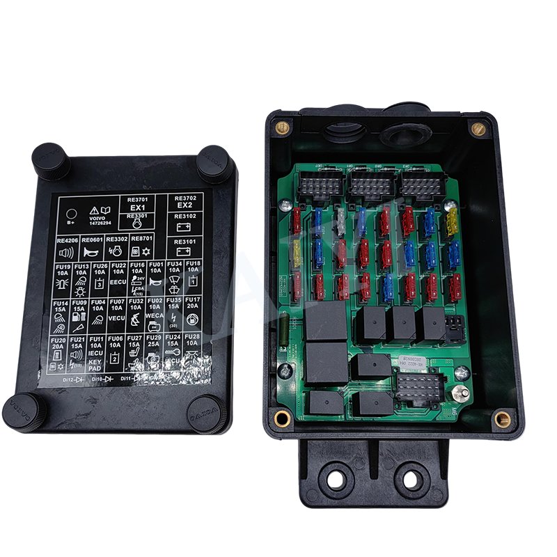 EC200D/EC210D/EC220D/EC300D/EC380D/EC480D Fuse Box Accessories Excavator Spare Parts VOE14726295/14726295 Fuse Box
