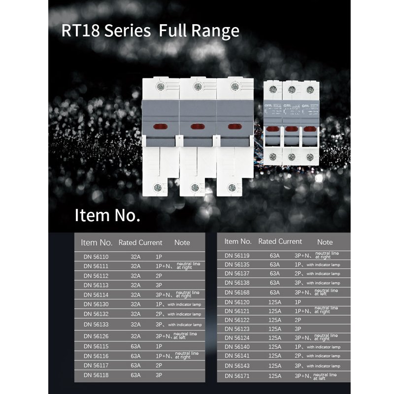 Din Rail Fuse Carrier Fuse Holder 10*38 In Fuse