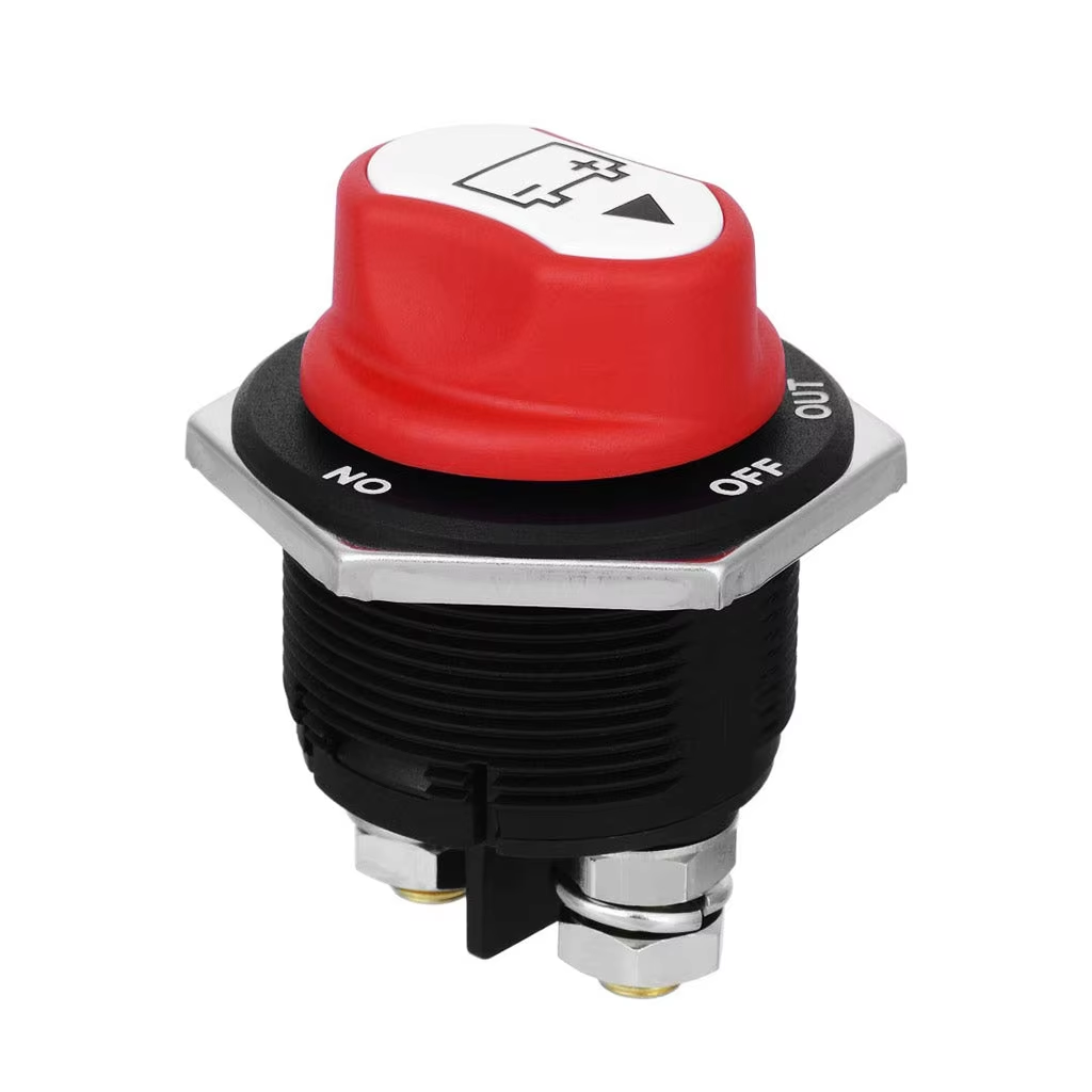 Mini Battery Circuit Breaker Switch IP56 Universal Fuse Holder Transparent Screwed Cover 12V 24V 32V 200A