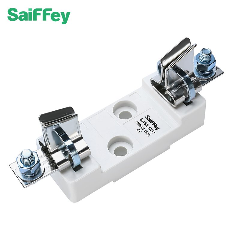 Saiffey NH1 NH Series AC HRC Fuse Base Low Voltage Ceramic Fuse Holder