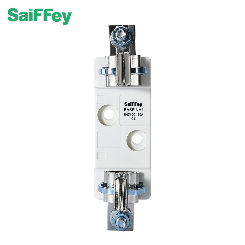 Saiffey NH1 NH Series AC HRC Fuse Base Low Voltage Ceramic Fuse Holder