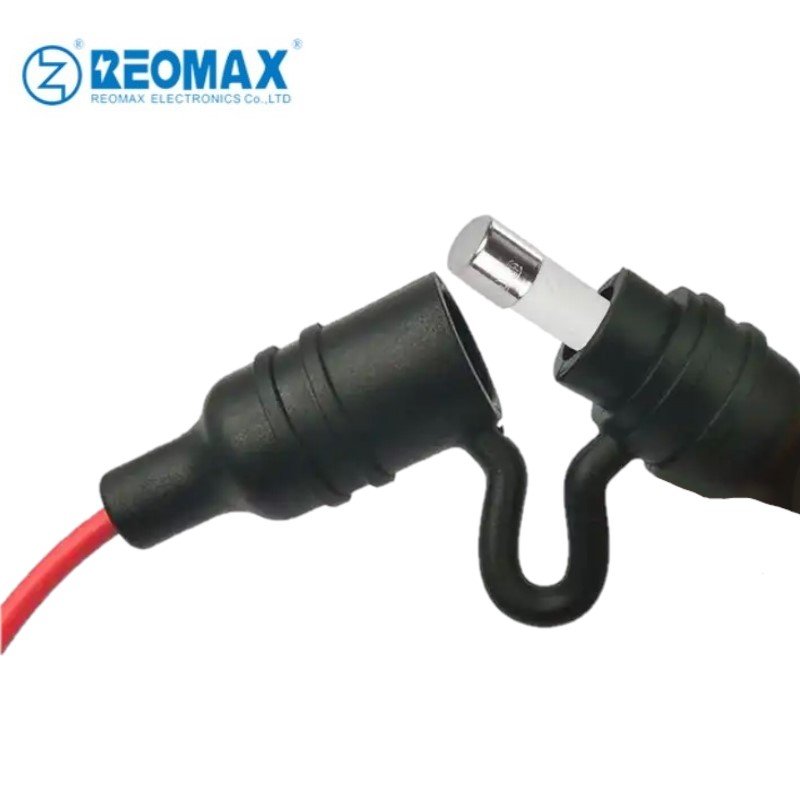 IP68 Waterproof Inline Fuse Holder Fuse Components for 5*20 6*32mm Glass Ceramic Fuses with UL Wire Cable