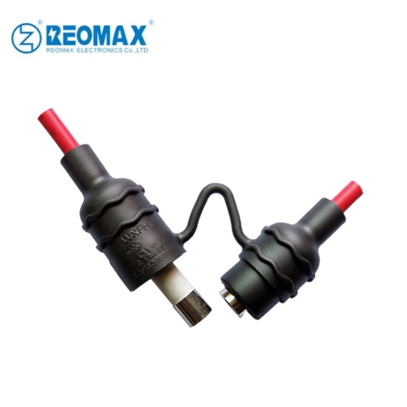 IP68 Waterproof Inline Fuse Holder Fuse Components for 5*20 6*32mm Glass Ceramic Fuses with UL Wire Cable