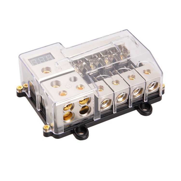 4AGU+DB-1Hot Sell Digital Display AGU+DB Multi-function Car Audio Fuse Holder Fuse Connector