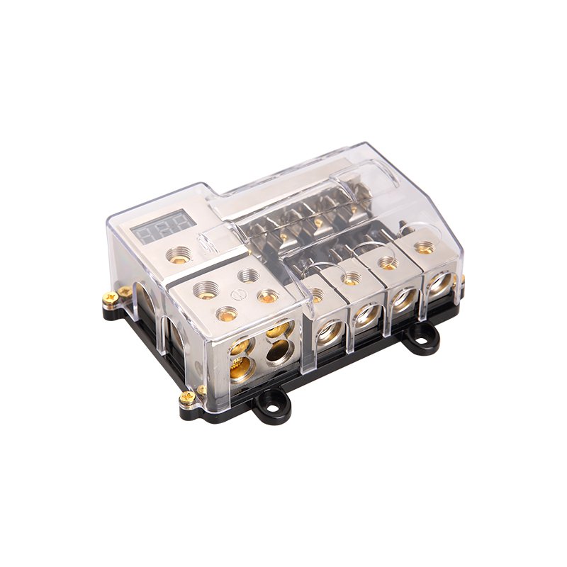 4AGU+DB-1Hot Sell Digital Display AGU+DB Multi-function Car Audio Fuse Holder Fuse Connector