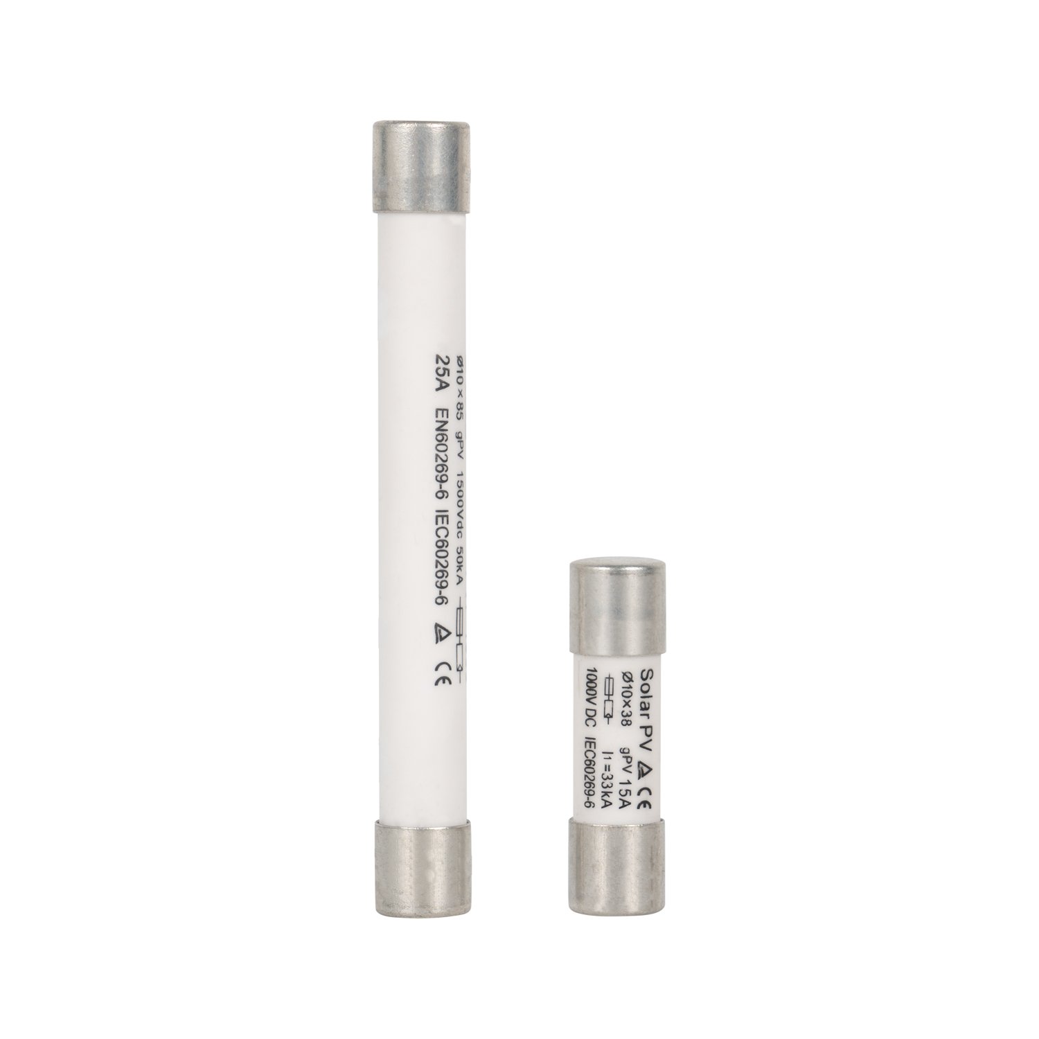 Korlen 1 2 3 4 5 6 8 10 12 15 16 20 25 30 32 A Multiple Standard Sizes High Quality Photovoltaic Fuse Accessories Fuse Core Link