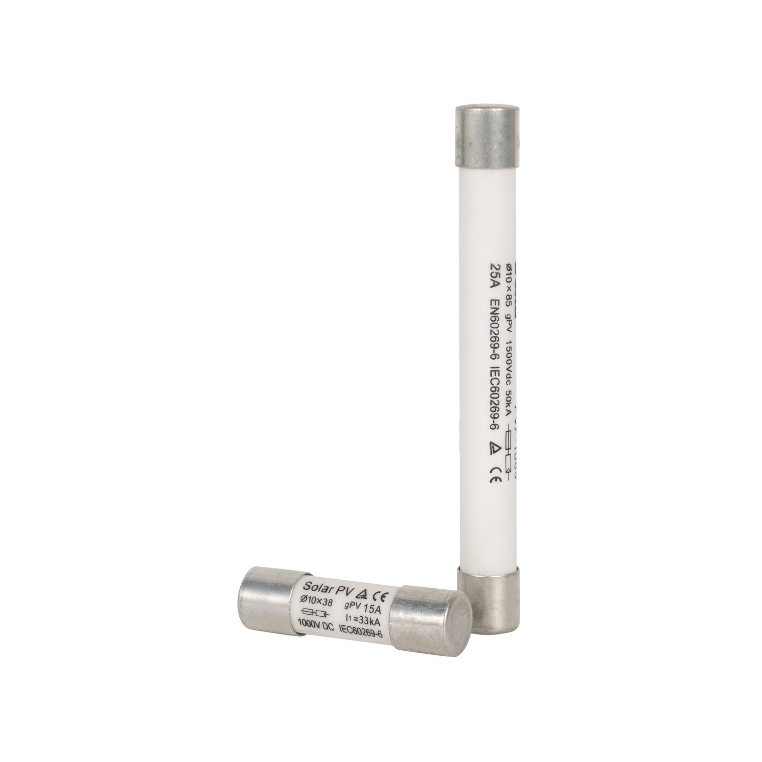 Korlen 1 2 3 4 5 6 8 10 12 15 16 20 25 30 32 A Multiple Standard Sizes High Quality Photovoltaic Fuse Accessories Fuse Core Link