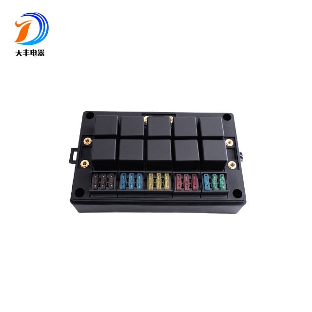 15 Way Relay Fuse Box with 15 ATC/ATO fuses 5pin 12VDC 40A relay