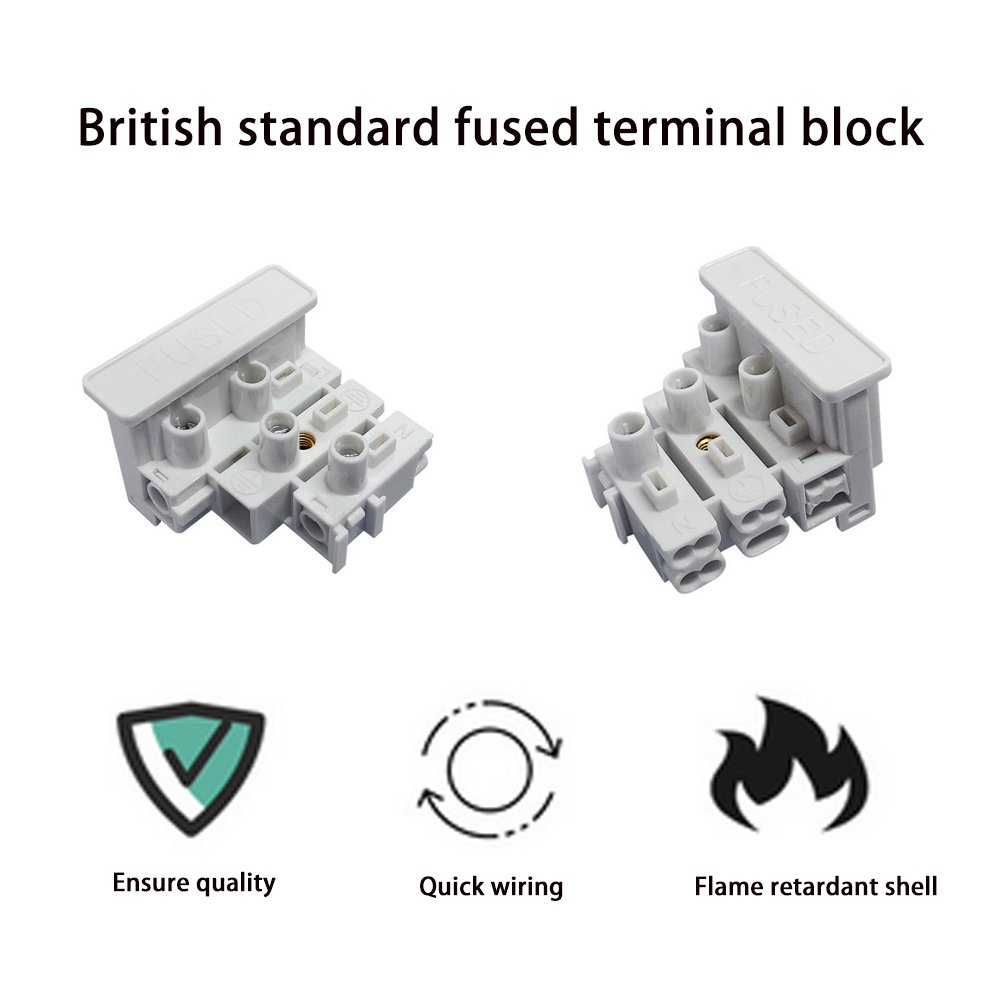 FTb1 Fuse Connector 3-pin Fuse Terminal Block With Fuse