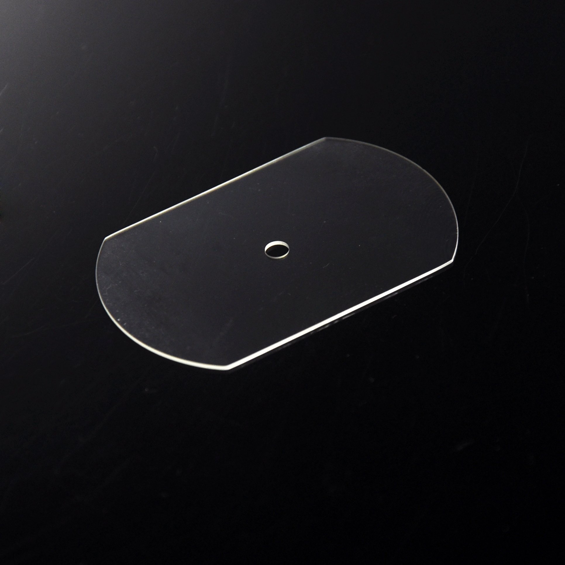 Optical lens glass protective window CaF2/sapphire circular optical window