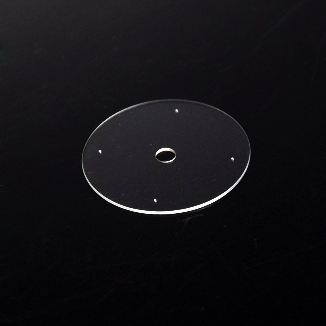 Optical lens glass protective window CaF2/sapphire circular optical window