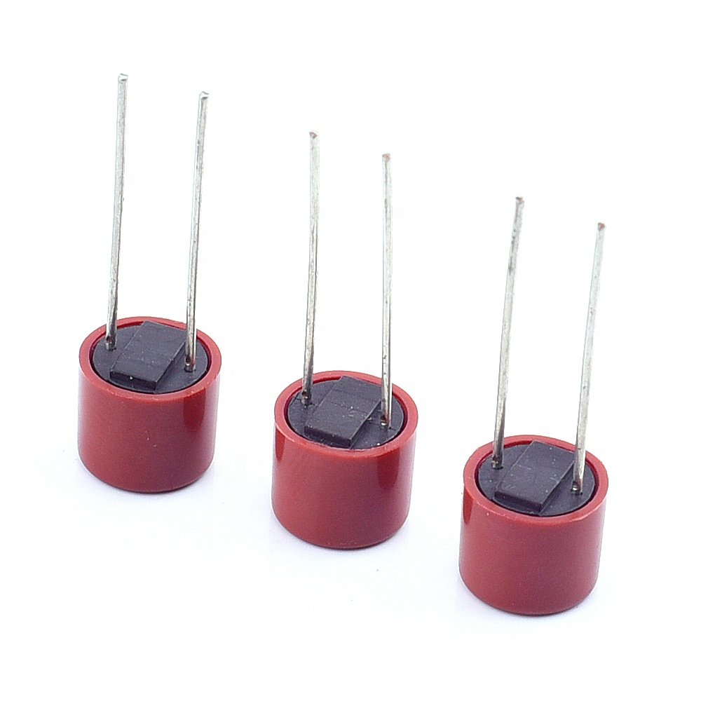 8x8mm PCB Mounted Radial Lead Square Cylinder Subminiature Microfuse Micro Fuse