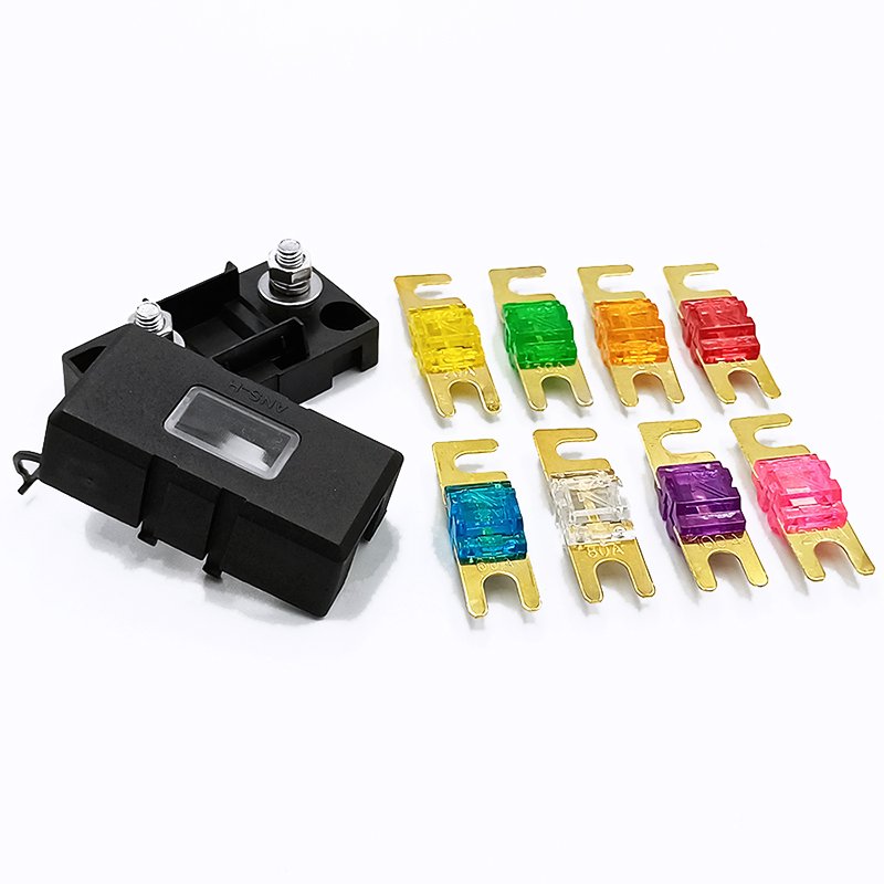 Automotive Fuse Bolt-on Fuse 20A-80A 100A-200A 32VDC 80V Bolt Type Plastic Ceramic ANS Car Fuse