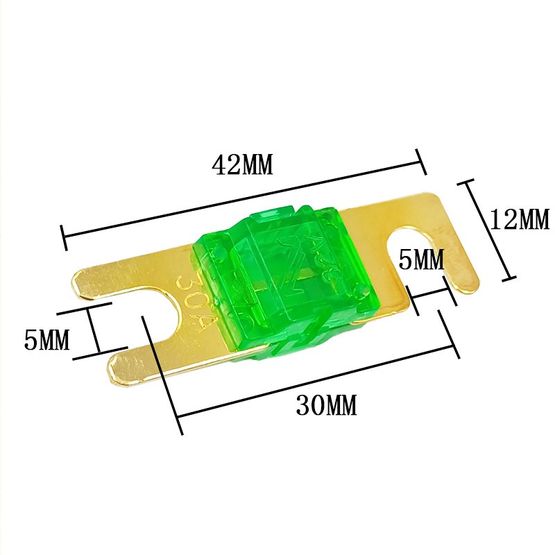 Automotive Fuse Bolt-on Fuse 20A-80A 100A-200A 32VDC 80V Bolt Type Plastic Ceramic ANS Car Fuse