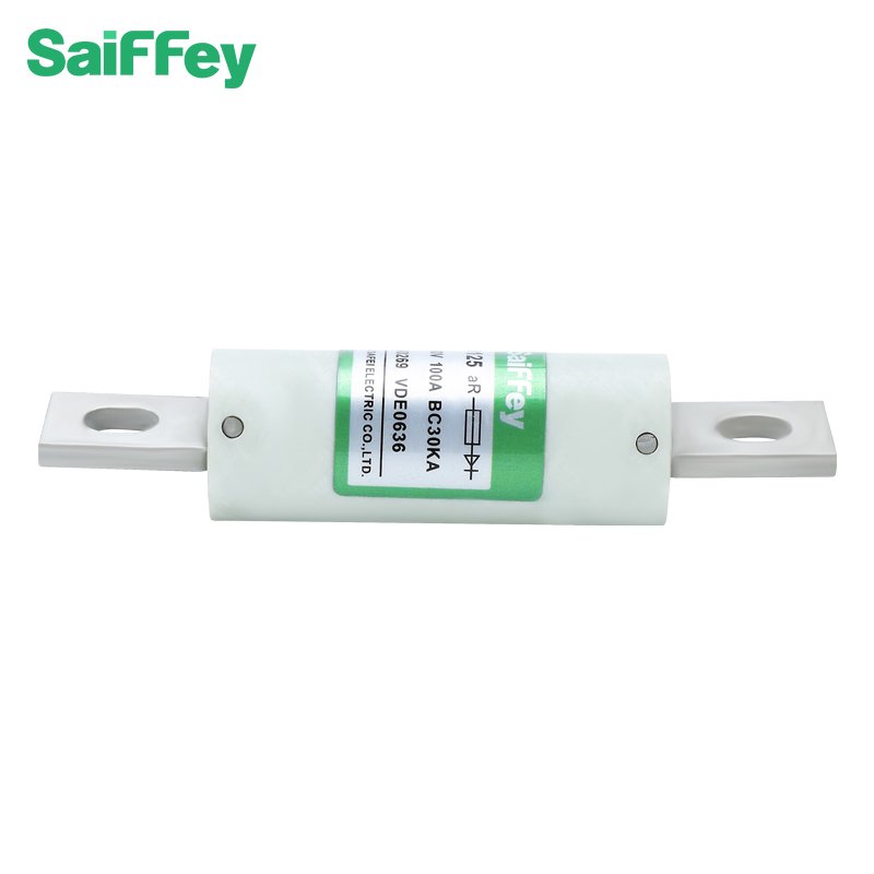 Saiffey SAG9125 Fast-acting DC Fuse Link for EV charger New Energy Electric Vehicle Charger Protection Ceramic EV Fuse