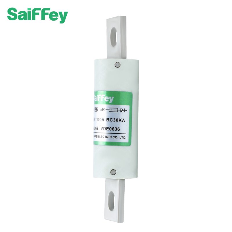 Saiffey SAG9125 Fast-acting DC Fuse Link for EV charger New Energy Electric Vehicle Charger Protection Ceramic EV Fuse