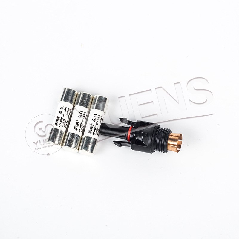 Ip67 Pv Fuse Connector 10A 15A 20A 30A Solar Panel Components Solar Fuse Holder Connector