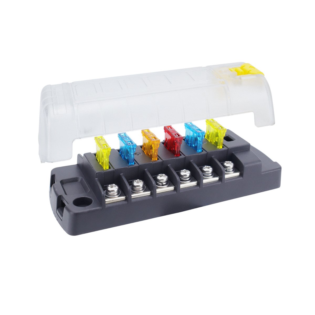 fuse box32V 100A fuse holder 6 way high quality fuse box from EL