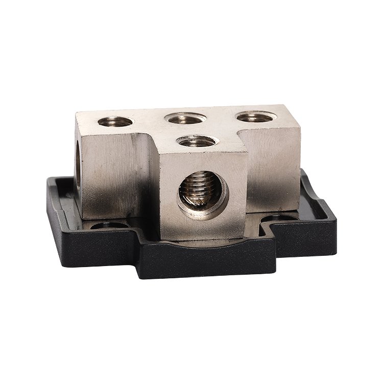 factory outlet zinc alloy power distribution block for vehicle stereo reset