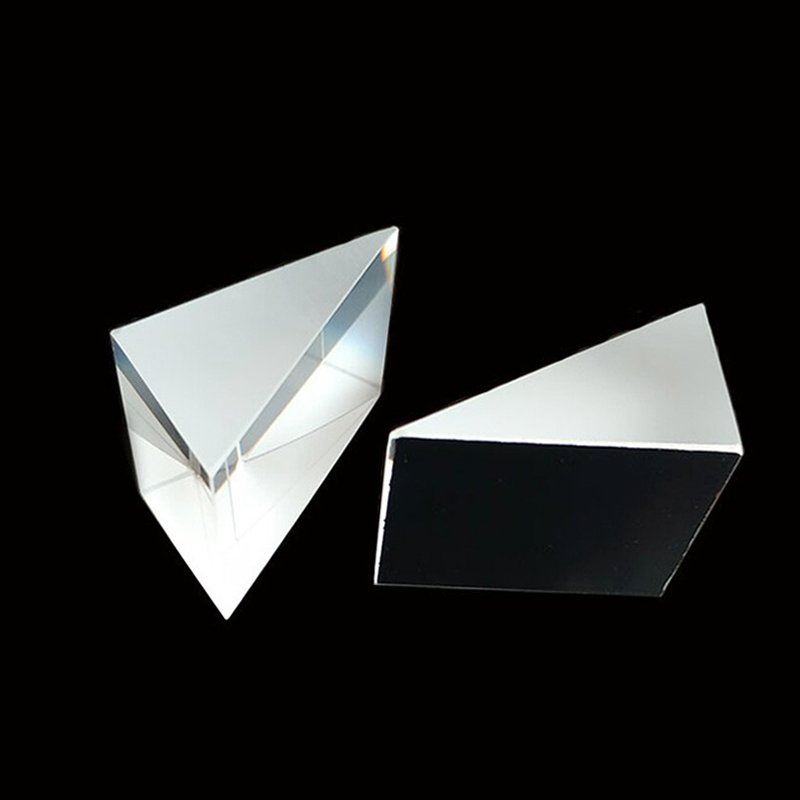 High Transmittance Right Angle Triangular Optical Sapphire Glass Prisms Lens Belay Glasses For Climbing