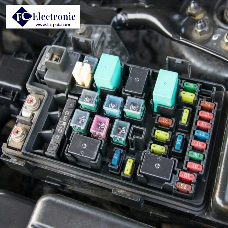 Fc Oem 94V0 Doublesided Pcb Fr4 Flexible Pcb Assembly Fuse Box Circuit Board