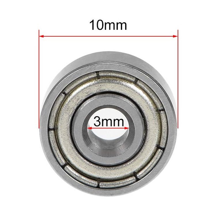 Miniature Deep Groove Ball Bearing chrome bearing 629zz for electric motor 629 683 684 685