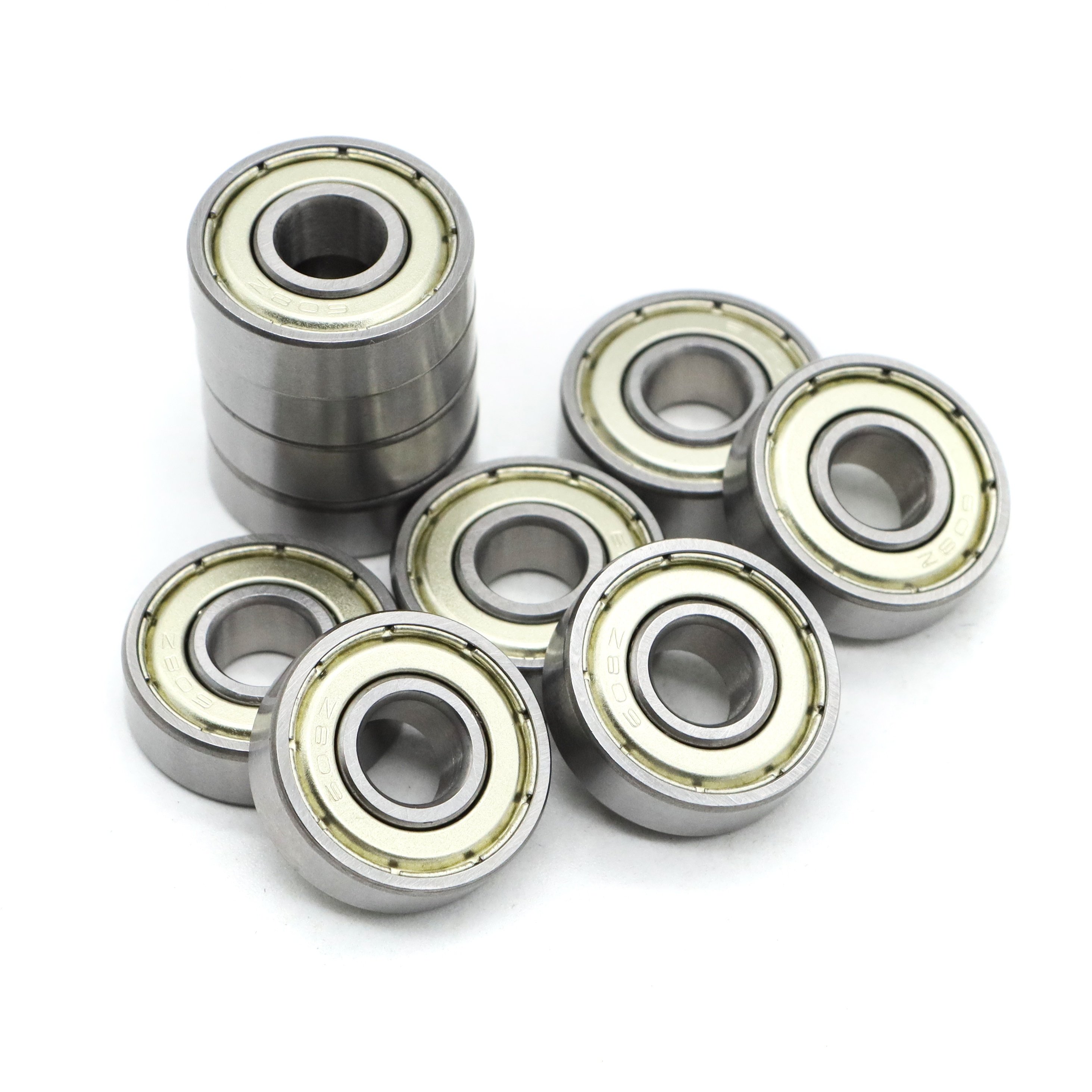 Supply 608 2Rs Skateboard Bearing 608 Deep Groove Ball Bearing