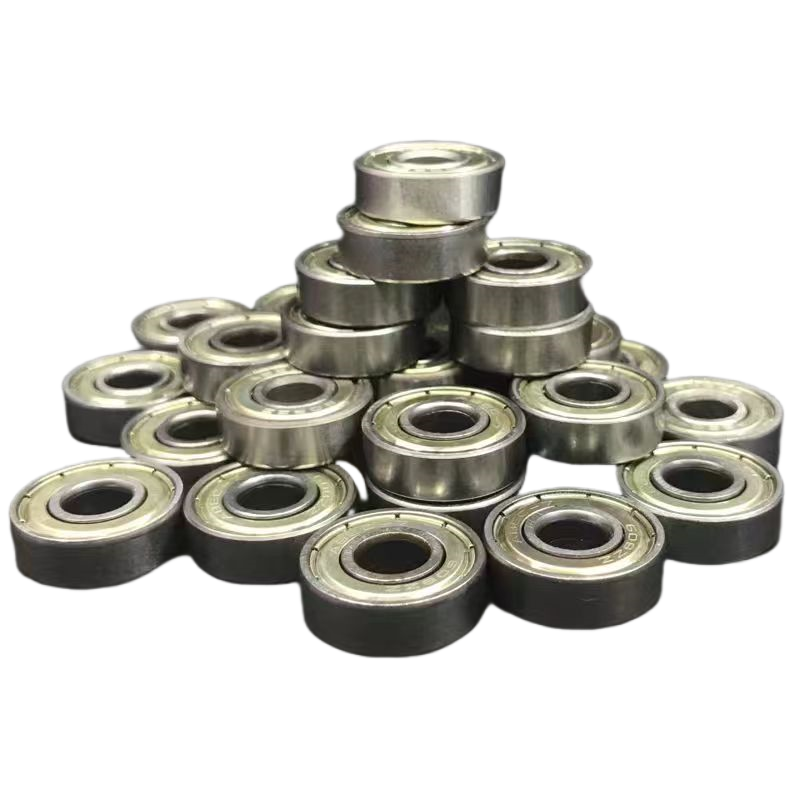 Wholesale OEM Si3N4 black ceramic ball deep groove ball bearing 608 ceramic skateboard inline skate skateboard bearings ABEC 9