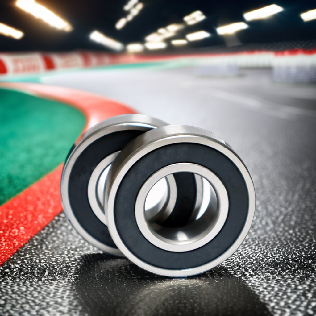 High Precision Single Deep Groove Ball Bearings Model 6206-2RS-Optimized Performance High Speed Equipment Sealed Low Friction