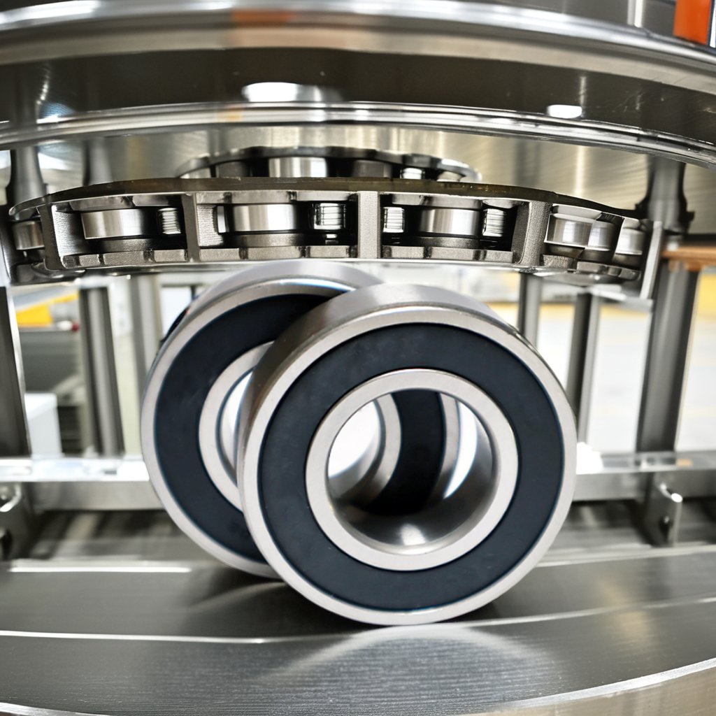 High Precision Single Deep Groove Ball Bearings Model 6206-2RS-Optimized Performance High Speed Equipment Sealed Low Friction