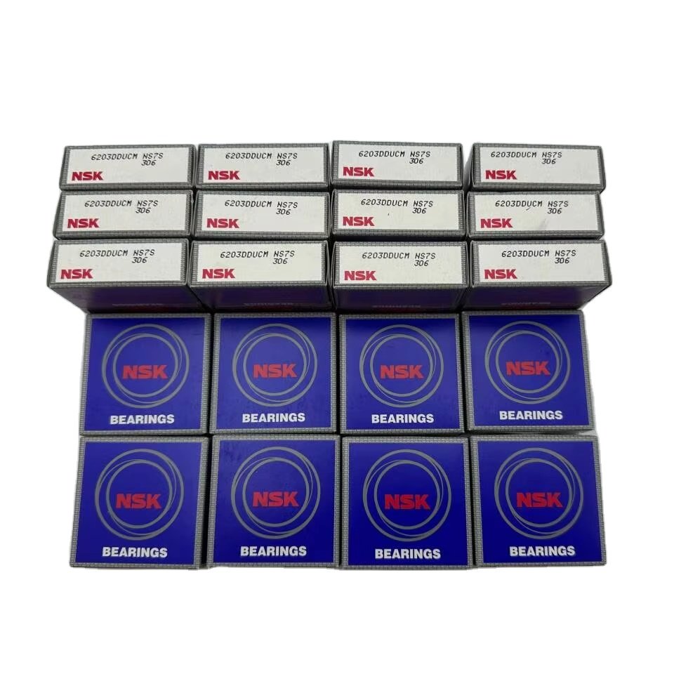 High Quality NSK Brand DDU ZZ RS Sealed bearing Original High Speed 6203DDUCM Deep Groove Ball Bearings 6203 Price List