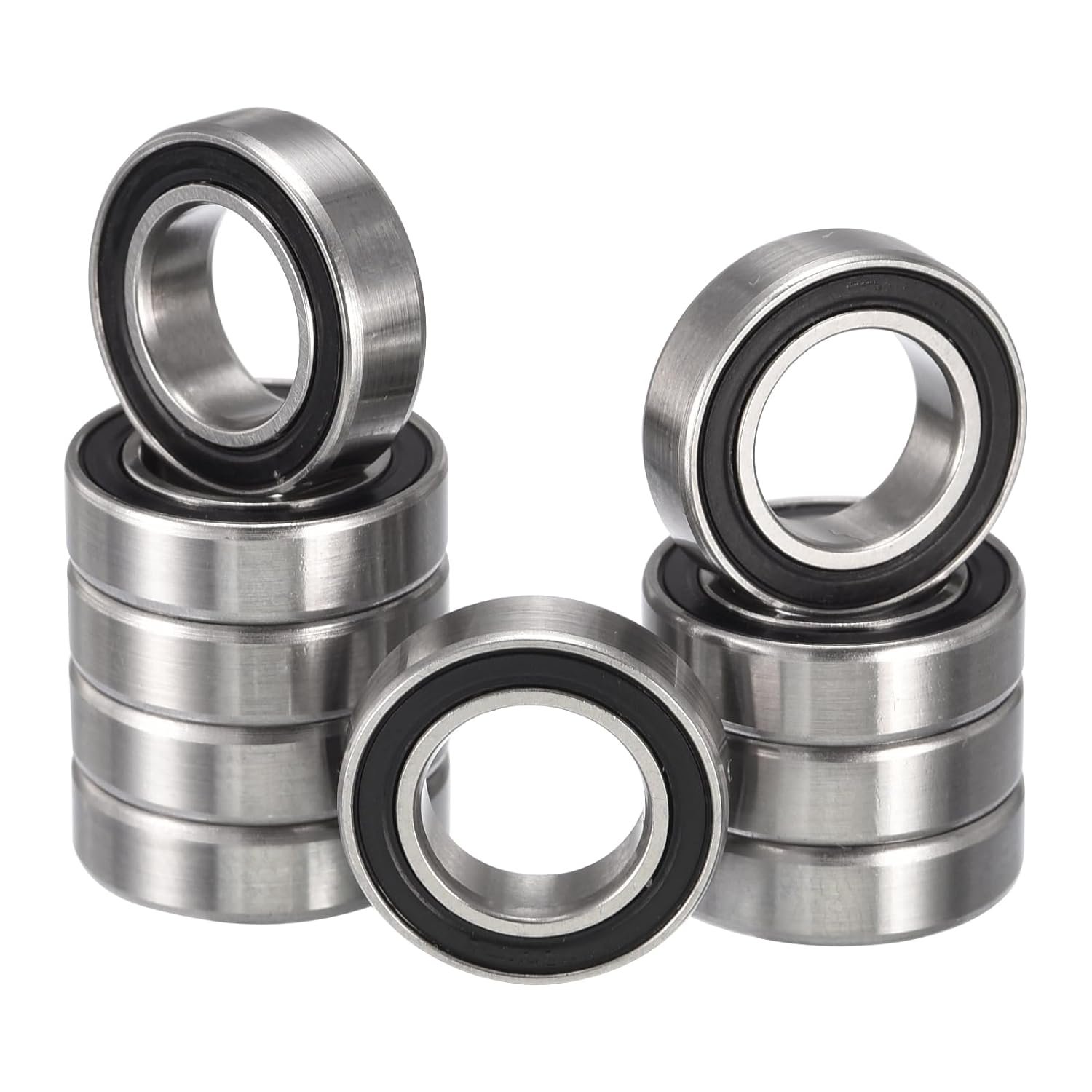 DIY Miniature Deep Groove Ball Bearings MR52 626 628 607 608 609 ZZ 2RS small sized rubber seals roller radial mini bearings