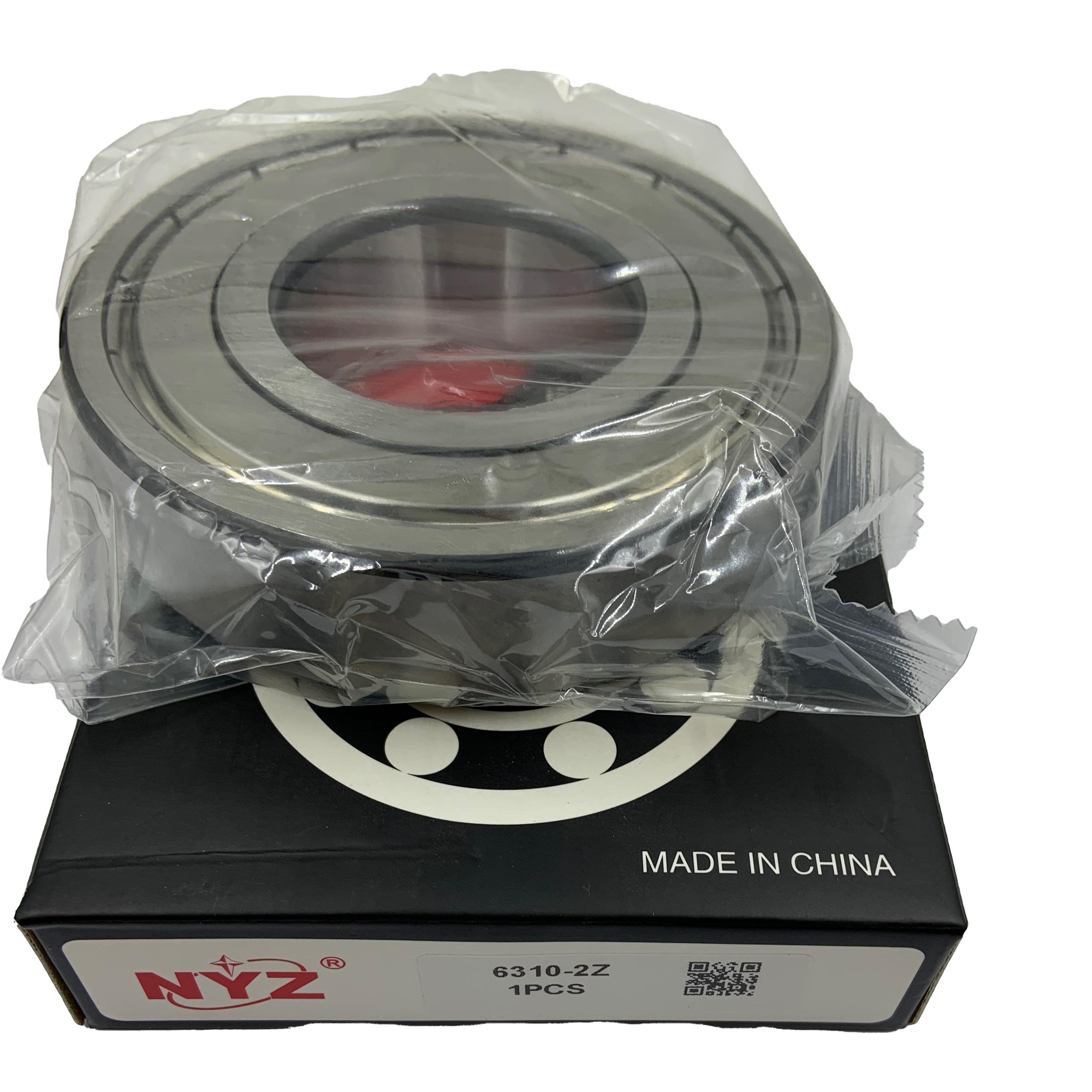 China Bearing Manufacturer NYZ Auto Motorcycle All Type of Deep Groove Ball Bearing 6310 For Industry