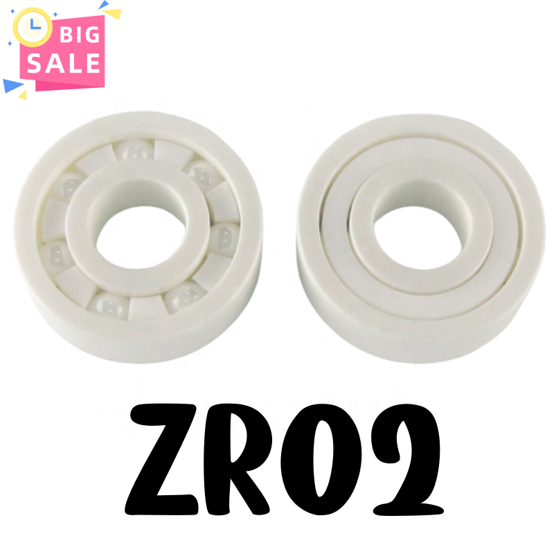 Ball Bearing Cheap High Speed Zro2 6002 6202 6302 6003 6203 6303 Full Ceramic White Custom Bearing's Size Logo Packing 2RS OPEN